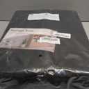 DIMJ Closet Organizers and Storage - Foldable Storage Bins with Drawers Fabric Stackable Storage Drawers with Clear Window,Fabric Clothes Organizers and Storage Drawers for Closet, 4-Pack, Black