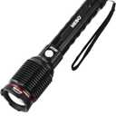 NEBO Redline 6K Rechargeable Flashlight | 6000 Lumens, 4 Light Modes, Durable Metal & Waterproof, Bright Tactical Light for Camping, Hunting & EDC, Includes Charging Cable