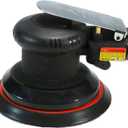 Professional Heavy Duty 5" Dual Action Random Orbit Air Sander, Orbital Pneumatic Palm Sander -Composite Design, Low Vibration
