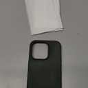 GONEZ for iPhone 14 Pro Case, Compatible with Magsafe, with Screen Protector + Camera Lens Protector, Soft Anti-Scratch Microfiber Lining, Shockproof Liquid Silicone Phone Cover, Dark Green