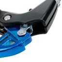 Modengzhe Motorcycle Brake Clutch Levers,2 PCS Aluminum Alloy Universal Clutch Brake Handle Levers Fit Full Construction Bicycle Brake Lever,Blue