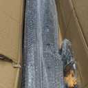 Muzata 4Pack Black Cable Railing Post 42 Inch 42"x2"x2" Level Drilled Surface Mount T304 Stainless Steel Cable Railing System Kit Indoor Outdoor with Paper User Guide PS01 BH4L