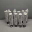 LITOPAK 500 Pack 4 oz Paper Cups, Brown Disposable Hot Coffee Cups for Party, Picnic, Travel, and Events
