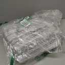 4x8 Wide Washable Runner Rug: Easy-to-Clean Runners for Hallway Entryway Kitchen Bedroom Living Room - Stain and Water Resistant Rugs with Non-Slip Backing - Soft Low-Pile Carpet Grey