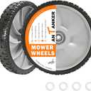 11 Inch Lawn Mower Rear Wheel Replacement, Fits Arnold 490-325-0023, Universal Plastic Wheel for MTD, Craftsman, Toro & More, 11 INCH-2PCS