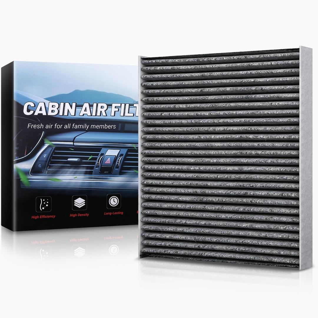 Auto Dynasty Cabin Air Filter Compatible with 2002-2024 Chrysler Town & Country Dodge Grand Caravan Infiniti F/G/M/Q-Series Frontier Ram VW Replacement for 68127809AA 4536018 LA1616 FI1195C