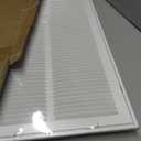14x30 Return Air Grille [Duct Opening Size],Return Air Vent Cover for Wall Or Ceiling,Steel Return Air Filter Grilles Removable Face/Door for 1 Inch Filters(14"W x 30"H [Duct Opening])