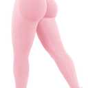 Ieumaz Scrunch Butt Lifting Leggings for Women Gym Seamless Workout Leggings Mid Low Waist Tummy Control Yoga Pants, No size