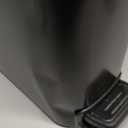 TIPGO Slim Bathroom Trash Can with Lid Soft Close, Step Pedal, 6 Liter / 1.6 Gallon Stainless Steel Trash Bin, Small Garbage Cans for Bedroom, Office, Kitchen (Matte Black)