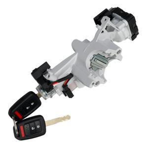 Ignition Lock Cylinder Switch with 2 Remote Keys for Civic 2014 2015 Door Lock Cylinder Keys Steering Starter 0635lT6PH01 0635l-T6P-H01 US1326