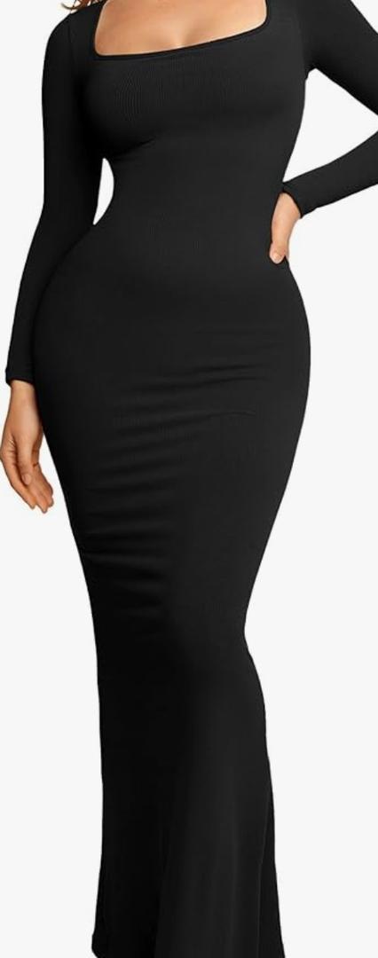 Popilush Women's Long Sleeve Maxi Dress Size XL