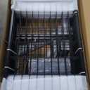 ROOMTEC Large Dog Kennel Outdoor Pet Pens Dogs Run Enclosure Animal Hutch Metal Coop Fence with Roof Cover (4'L x 4'W x 4.25'H)