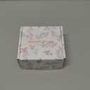 Purple Flower Jewelry Dish Glass Ring Holder Dish Jewelry Tray Cute Vanity Organizer Aesthetic Nightstand Bathroom Room Decor Trinket Dish Mothers Day Friendship Christmas Birthday Gifts for Women