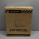 Chair - Stadium Seat with Back Support, Padded Foam Backs, 330LBS Weight Support, Portable, Foldable, Black