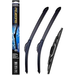 PEJIEDAS 3 x OEM Wiper Blades, Replacement Wiper Blades for Dodge Grand Caravan 2008-2019/Chrysler Town & Country 2008-2016, (26“ & 20” Front Wipers + 16” Rear Wiper Blades)