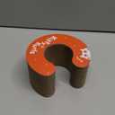 Kitty Kurlz - Kitty Kurlz Magnetic Toy & Reversible Cardboard Scratcher - Collapsible Ball Track with Bell - Durable Eco-Friendly Ring for Play, Chase & Scratch