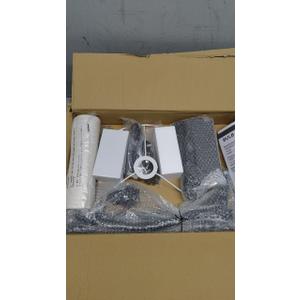 PESRAE Floor Lamp with Table & 2 Drawers, End Table with 3 Color Temperature Reading Light, Side Table Lamp with USB & Type C & AC Charging Port for Living Room, Bedroom