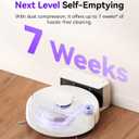 NARWAL Freo X Plus Robot Vacuum and Mop, 7-Week Dust Storage, 7800Pa Suction, Zero Tangles, Tri-Laser Obstacle Avoidance, LiDAR Navigation, Self Vacuum Cleaner for Pet Hair, Hard Floor, Carpet