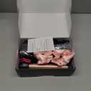 5 in 1 Curling Iron with Thermal Brush and 4 Interchangeable Ceramic Barrels(1/2 to 1 1/2 inch), Curling Wand Set with Flat Iron, Fast Heating, Dual Voltage Hair Curler, Gifts for Women (Rose Gold)