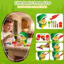 Dinosaur Dough Sets with Dentist Play Set, Dino Skeletons & Molds & 24 Non-Toxic Clays, Dough Tools, Dinosaur Toys for Kids Toddler Boy Toys for 3 4 5 6 7 Year Old Birthday Gift Christmas