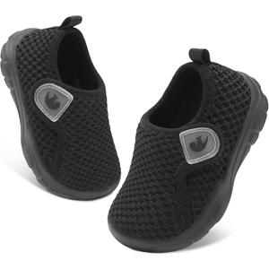FEETCITY Baby Shoes Boys Girls First Walking Shoes Infant Sneakers Lightweight Slip On Shoe Size 21-24