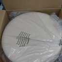 Cpintltr Footrest Footstools Round Velvet Ottoman with Storage Space Soft Vanity Chair with Memory Foam Seat Small Side Table Hallway Step Stool 4 Gold Metal Legs with Adjustable Footings Champagne