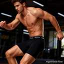 Men's Boxer Briefs, Soft and Breathable Upgrade cotton men‘s underwear with Fly, Super elasticity mens underwear (XL)
