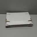 10 Pack 9"x6"x2" inch Small Shipping Boxes White Corrugated Cardboard Box for Small Business, Mailer, Shipping, and Packing