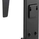 Pholiten Under Desk CPU Mount, Universal PC Wall Mount, 3.94 to 11.61 Inch Wide Computer Case CPU Hanger Holder, Adjustable 360 Swivel, Secure Lock, Max Load 44Lbs