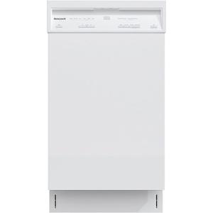 Honeywell 18 Inch Dishwasher with 8 Place settings, 6 Washing Programs, Stainless Steel Tub, UL/Energy Star- White