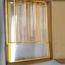 Acrylic Sign Holder 8.5X11 Gold Frames Double-Sided Gold Picture Frames for Flyer Holder Menu Holder Wedding Table Number Holder Christmas Photo Frame with Removable Sticky Dots -6 Pack