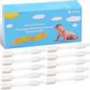 Baby Safety Strap Locks Child Safety Cabinet Proofing Child Proof Drawer Locks, Multi-Purpose Easy Install, White