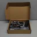 Shappy Christmas Lamp Post Village Accessories Mini Street Lamp Dollhouse Streetlight Models Miniature Street Lamp Decorative Street Lights for DIY Garden Dollhouse Village Pathway (8 Pack)