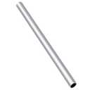 Etauwe Aluminum Round Tube, 1" (25mm) OD x 3mm Wall Thickness Hollow Pipe, 12" Length Seamless Metal Straight Tubing