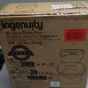 Ingenuity My Size Potty Pro 2-in-1 Potty Training Toilet, Floor Potty with Removable Potty Seat for Standard Toilets, Realistic Flushing Sound, For Toddlers Ages 18+ months, Up to 50 lb