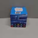 Rechargeable Shower Light No Wiring, 16 Color Changeable Ocean Wave Projector Light, Dimmable Waterproof Shower Lamp with Remote, Rotating Flame Water Ripple Lamp for Shower, Bathroom, Bedroom Decor