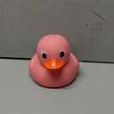 Honoson 6.89 Inch Giant Rubber Duck Big Rubber Duck Large Duckling Bath Toy with Squeaky Sound for Summer Baby Shower Birthday Party Favor Gift(Pink)