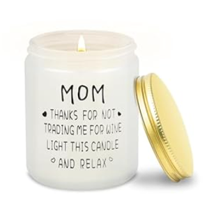 Funny Scented Candles for Mom, Mom Gifts Ideas, Unique Gifts from Daughter or Son for Mother's Day, Birthday, and Christmas (9 oz)