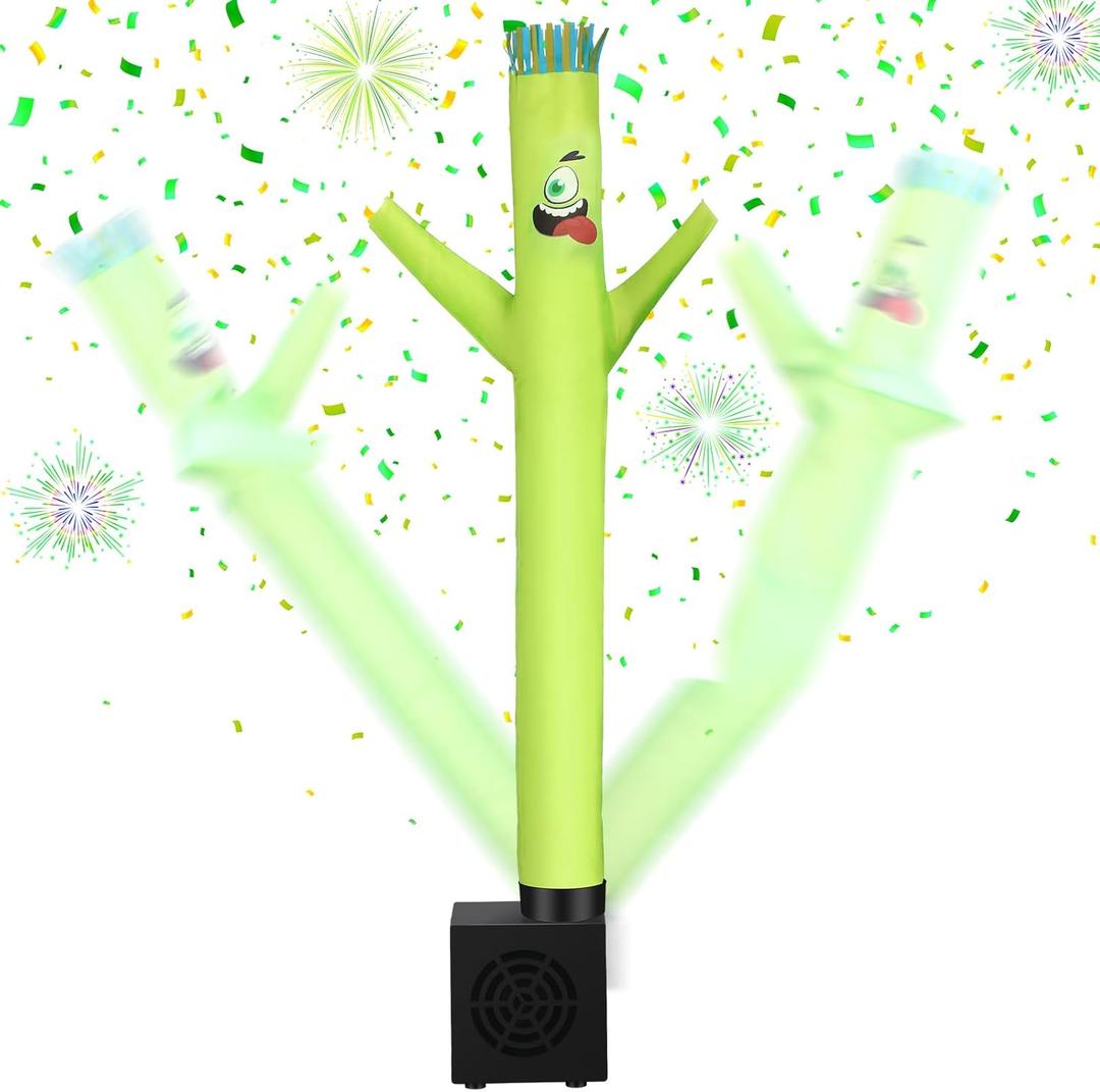Poen Wacky Waving Inflatable Tube Guy for Kids Gag Gift Mini Inflatable Tube Man with Blower Birthday Desktop Office Pranks Dancing Blow up Man for Party Decor(Naughty)