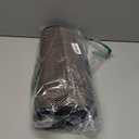 Artoid Mode Washable Non Skid Kitchen Rugs and Mats Doormat, Absorbent Door Mat Rugs for Kitchen Floor Front of Sink Hallway Black 17x47 Inch