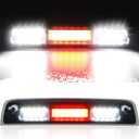 Tresound LED 3rd Third Brake Light for 2009-2017 Dodge Ram 1500 2500 3500 Cargo Light (Chrome Housing + Smoked Lens)