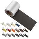 ILOFRI Self Adhesive Leather Repair Patch Tape 3x60 inch, Vinyl and Leather Repair Kit for Couches, Furniture, Car Seat, Boat Seat, Sofa, Vinyl Upholstery, Chair, Interior - Grey Brown