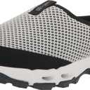 BASS OUTDOOR Women's Aqua Mesh Slide Hiking Shoe (8.5, White)