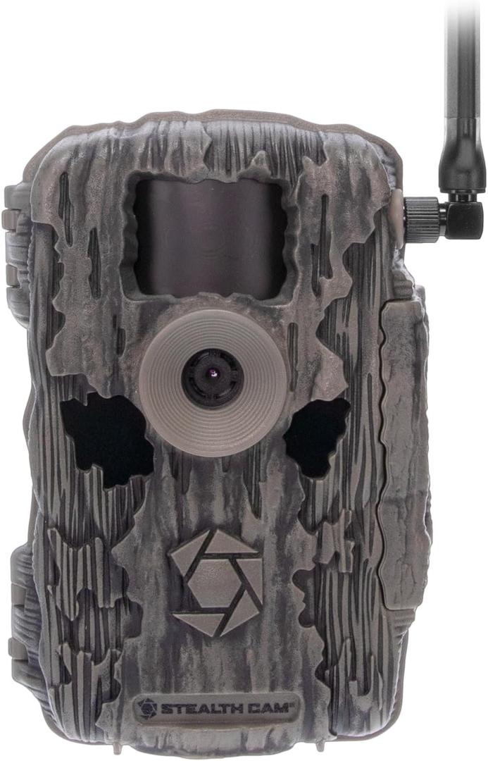 Stealth Cam Fusion MAX Dual Sim 36MP Photo & 1080P HD Video 0.35 Sec Trigger Speed App-Control Hunting Cellular Trail Camera (Single)