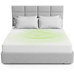 The Grounding Co. Fitted Terra Grounding Sheets King Size Premium Organic Cotton Earthing Sheet with Silver-Infused Threads for Sleep, Recovery & Wellness White