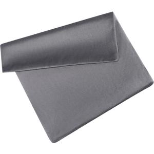 Mixweer Flannel Heating Pad Replacement Cover Soft Flannel Replacement Cover for Heating Pad or Pillow(Grey,12 x 15 Inches)
