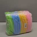 Sratte 12 Pcs Toy Hoop for Kid - Detachable & Adjustable Colored Hoop Exercise Ring Plastic Circle for Kid, Teen, Gymnastics, Dog Agility Equipment, Require Self Assembly (Fresh Color, 32 Inch)