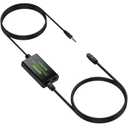 LiNKFOR 3.5mm to SPDIF Converter Analog to Digital Audio Adapter for Enhanced Sound Toslink Optical Output 3.5mm to Optical with Optical Cable for Amplifiers & Soundbars