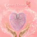 elec Space Stylish Heart-Shaped Wireless Bluetooth Mouse Rechargeable, Silent, RGB Light and Perfect for Laptop & PC