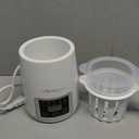 The First Years Gentle Warmth Digital Baby Bottle Warmer - Bottle Warmer for Breastmilk, Baby Formula, and Baby Food - Includes Milk Warmer, Basket, and Cup - White (1 Count (Pack of 1))